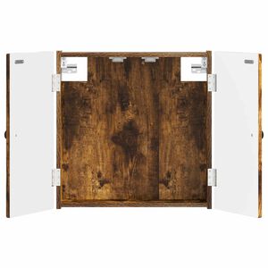 vidaXL Dartboard skapis EDE Kūpināts ozols 52,5 x 10,5 x 53,5 cm