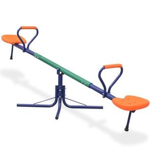 vidaXL 360&deg; rotējo&scaron;as sviru &scaron;ūpoles, oranžas