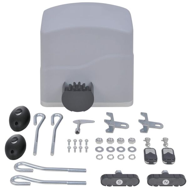 vidaXL bīdāmo vārtu automātika, 300 W, 600 kg