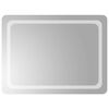 vidaXL vannasistabas spogulis ar LED, 80x60 cm