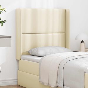 vidaXL Galvgaļa auss Krēmkrāsa 80 x 16 x 4 cm PVC