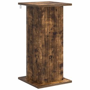 vidaXL Augu statīvs Kūpināts ozols 30,5 x 30 x 60,5 cm