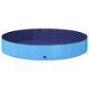 vidaXL Suņu baseins Zila &Oslash;200 x 30 cm Bieza PVC