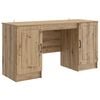 vidaXL Galds Artisan Ozols Inženierijas koks 142,5 x 50 x 75 cm