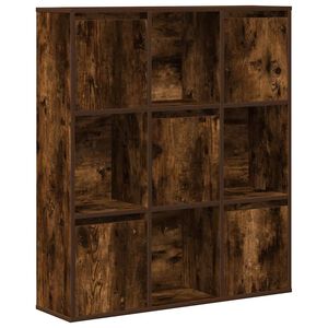 vidaXL grāmatu plaukts, ozola krāsa, 89x24x101,5 cm, inženierijas koks