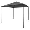 vidaXL dārza nojume, 3x3 m, antracītpelēka, audums, tērauds, 180 g/m&sup2;