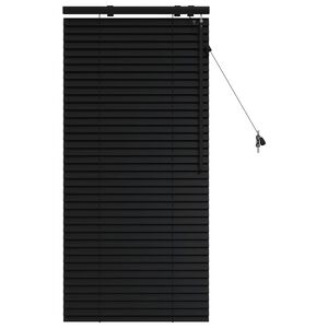 vidaXL Venēcijas žalūzija Melns 55 x 130 cm 35 mm