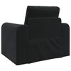 vidaXL Dīvāngulta Melna 98 x 71 x 83 cm Samts