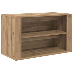 vidaXL Apavu plaukts 75 x 35 x 45 cm Inženierijas koks amatnieku ozola