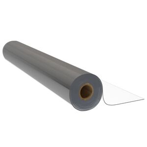 vidaXL galda aizsargseguma rullis, caurspīdīgs, 0,9x15 m, 1,6 mm, PVC