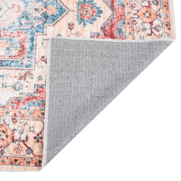 vidaXL paklājs ar apdruku, krāsains, mazgājams, 180x270 cm, poliesters