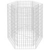vidaXL gabions, augstā puķu kaste, 100x90x100 cm, se&scaron;stūrveida