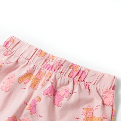 Bērnu pidžama ar īsām piedurknēm, gaiši rozā, 92