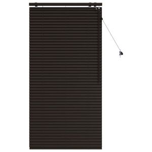 vidaXL Venēcijas žalūzija Tum&scaron;i brūna 90 x 160 cm 35 mm