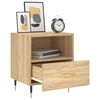 vidaXL naktsskapīši, 2 gb., ozolkoka, 40x35x47,5 cm, inženierijas koks