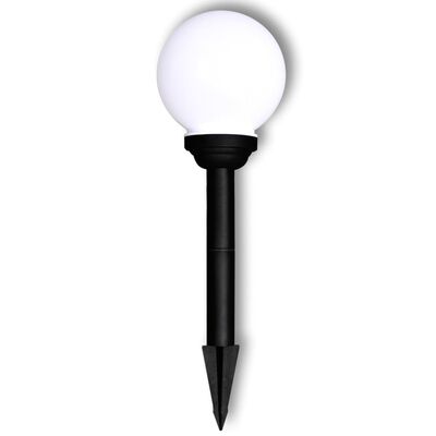 vidaXL āra lampas, 4 gab., LED, 15 cm, ar zemes mietiņiem