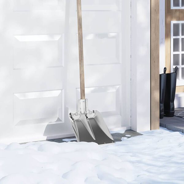 vidaXL Lāpstas Galva Sudraba 43 x 32,5 cm Alumīnijs