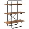 vidaXL Grāmatu plaukts 3 līmeņi 80 x 35 x 105 cm PB Ozolkoks