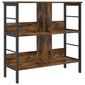 vidaXL Grāmatu plaukts 4 līmeņi 82 x 32 x 79 cm Inženierijas koks