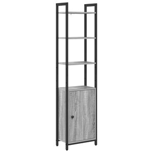 vidaXL Grāmatplaukts 6 līmeņi 40 x 24 x 161 cm Inženierijas koks