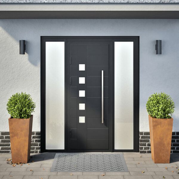 vidaXL Dārza stādītāji 2 gab 35x35x75 cm izturīgs tērauds