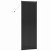 vidaXL Venēcijas žalūzijas Melna 220 x 80 cm Alumīnijs