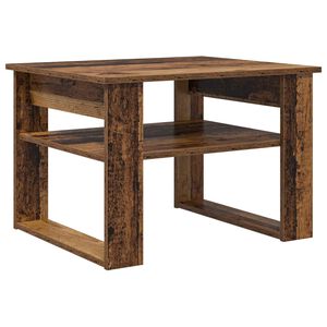 vidaXL Kafijas galdiņ&scaron; Vecs koks 64 x 54 x 44 cm Inženierijas koks