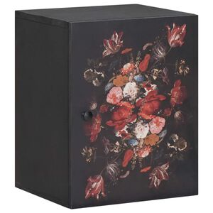 vidaXL Piekarams skapītis ar durvīm Daudzkrāsains 38 x 33,5 x 48 cm