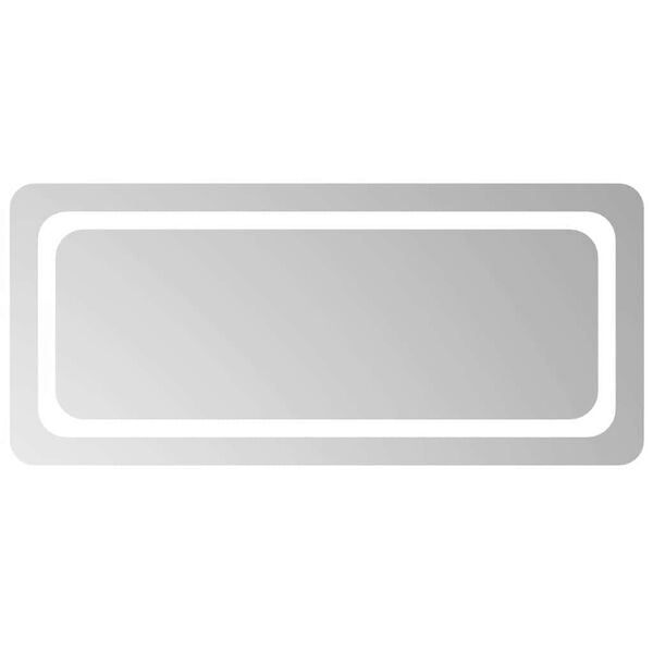 vidaXL vannasistabas spogulis ar LED, 90x40 cm