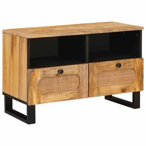 vidaXL Televizora skapī&scaron;a Brūna 70 x 33 x 46 cm Cieta mango koksne