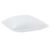 vidaXL Spilvens ar spilvenu Balts 61 x 41 x 20 cm Poliesters