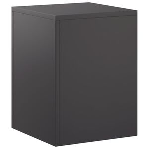 vidaXL Augu statīvs Melns 30 x 30 x 40 cm Tērauds