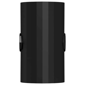 vidaXL Futbola galda stoperi 10 pcs Melna 1,7 x 1,7 x 3,2 cm PP