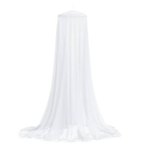 vidaXL moskītu tīkls gultai, 220, balts, 56x56x220 cm