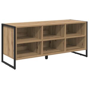 vidaXL Apavu skapis 100 x 35 x 44 cm Inženierijas koks Mākslīgā ozola