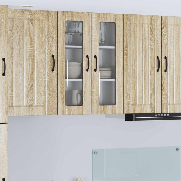 vidaXL Virtuves Skapis Sonoma ozols 60 x 31 x 80 cm Inženierijas koks