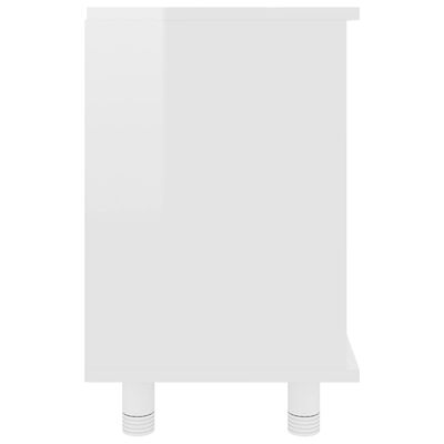 vidaXL vannasistabas skapītis, balts, 60x32x53,5 cm, skaidu plāksne