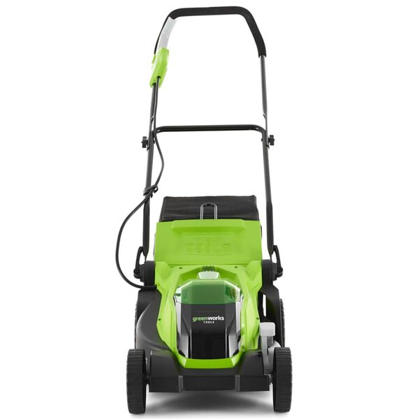 Greenworks zāles pļāvējs, 2x40 V, 2 Ah akumulatori, G40LM35, 2501907UC
