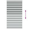 vidaXL žalūzijas zebra 120x200 cm auduma platums 115,9 cm poliesters