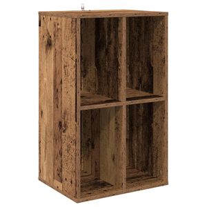 vidaXL Pla&scaron;u skapis Vecs koks 44,5 x 36,5 x 74,5 cm Inženierijas koks