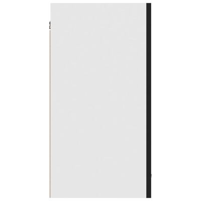 vidaXL piekarams skapītis, melns, 80x31x60 cm, skaidu plāksne