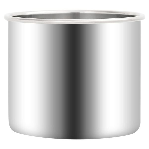 vidaXL vakuuma kamera, 7,4 L, nerūsējo&scaron;s tērauds