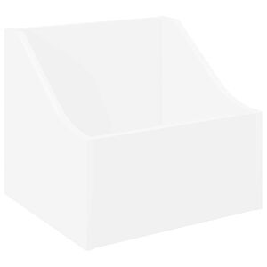 vidaXL LP ierakstu kaste Balts 37 x 33 x 32 cm Inženierijas koks