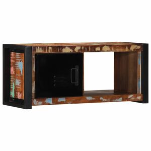 vidaXL TV skapis 80x30x35 cm Reģenerēts masīvkoks