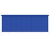 vidaXL āra rullo žalūzijas, 405 (platums) x 140 (augstums) cm, zilas, HDPE