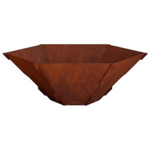vidaXL Uguns bedre Rūsa 58,5 x 51,5 x 19,5 cm Novecināts tērauds