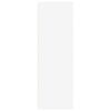 vidaXL augstais skapītis, balts, 30x41x124 cm, inženierijas koks