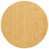 vidaXL galda virsma, &Oslash;40x1,5 cm, bambuss