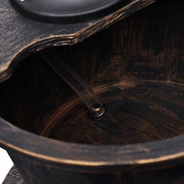 vidaXL dārza strūklaka, akas pumpja dizains