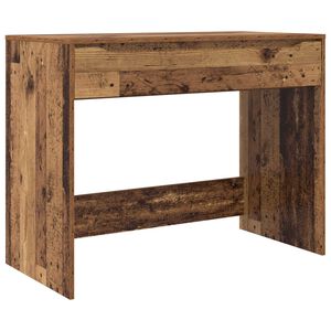 vidaXL Galds ar atvilktni Vecs koks 100 x 50 x 78 cm Inženierijas koks